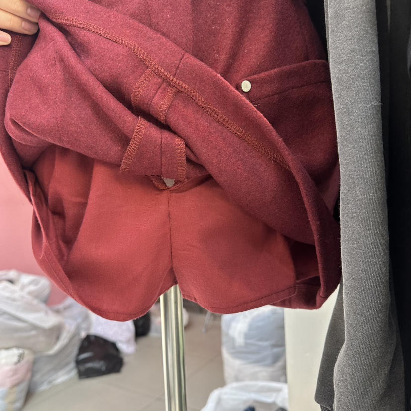 ROMANTIC NEWYORK韓國代購㊣女裝新款職業裙褲不含腰帶口袋羊毛ROMANTIC NEWYORK裙褲