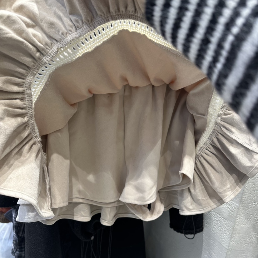 TRIPLE SEVEN東大門㊣代購女士新品熱賣職業25秋冬裙褲荷葉邊TRIPLE SEVEN裙褲