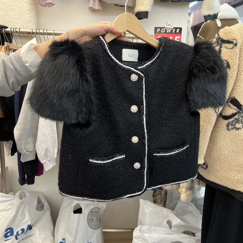 BEEN-A韓國直郵㊣女士新品休閑時尚職業人氣推薦熱賣25秋冬夾克BEEN-A夾克圖色1