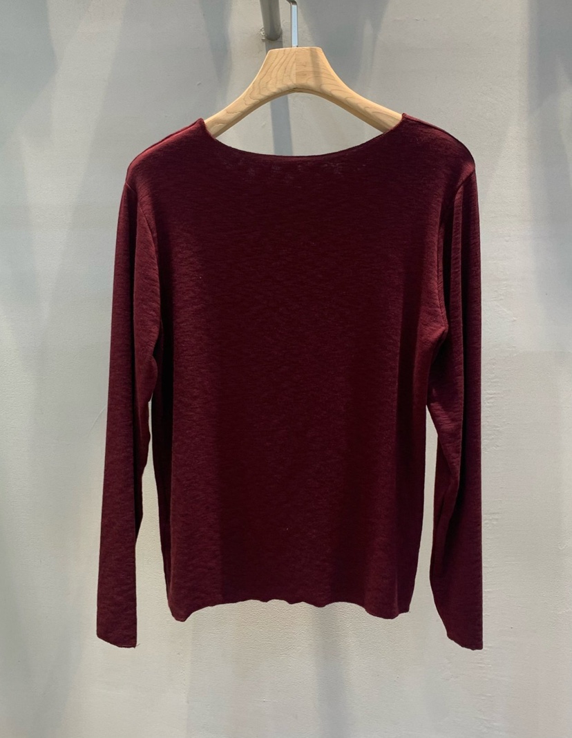 THE SIL東大門㊣直郵女裝新品休閑人氣熱賣推薦職業長袖T恤THE SIL/1 2ILLY長袖T恤