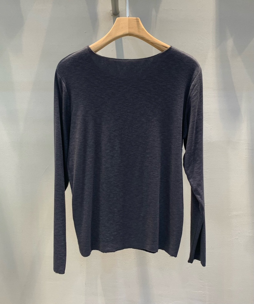 THE SIL東大門㊣直郵女裝新品休閑人氣熱賣推薦職業長袖T恤THE SIL/1 2ILLY長袖T恤