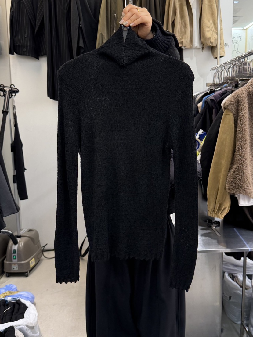 THE SIL東大門㊣實拍女士新款人氣時尚25秋冬熱賣長袖T恤羊毛THE SIL/1 2ILLY長袖T恤圖色4