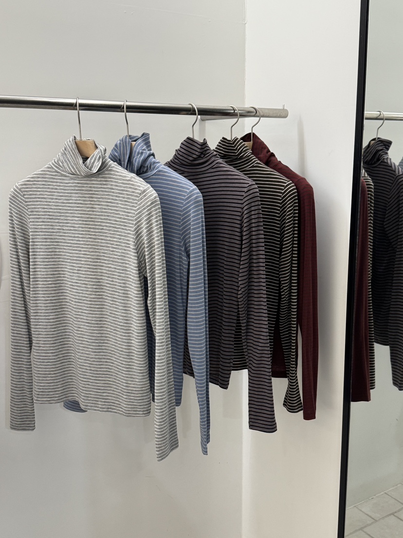 REGULARLY/PLACOR東大門㊣實拍女裝新款人氣熱賣長袖T恤條紋REGULARLY/PLACOR長袖T恤