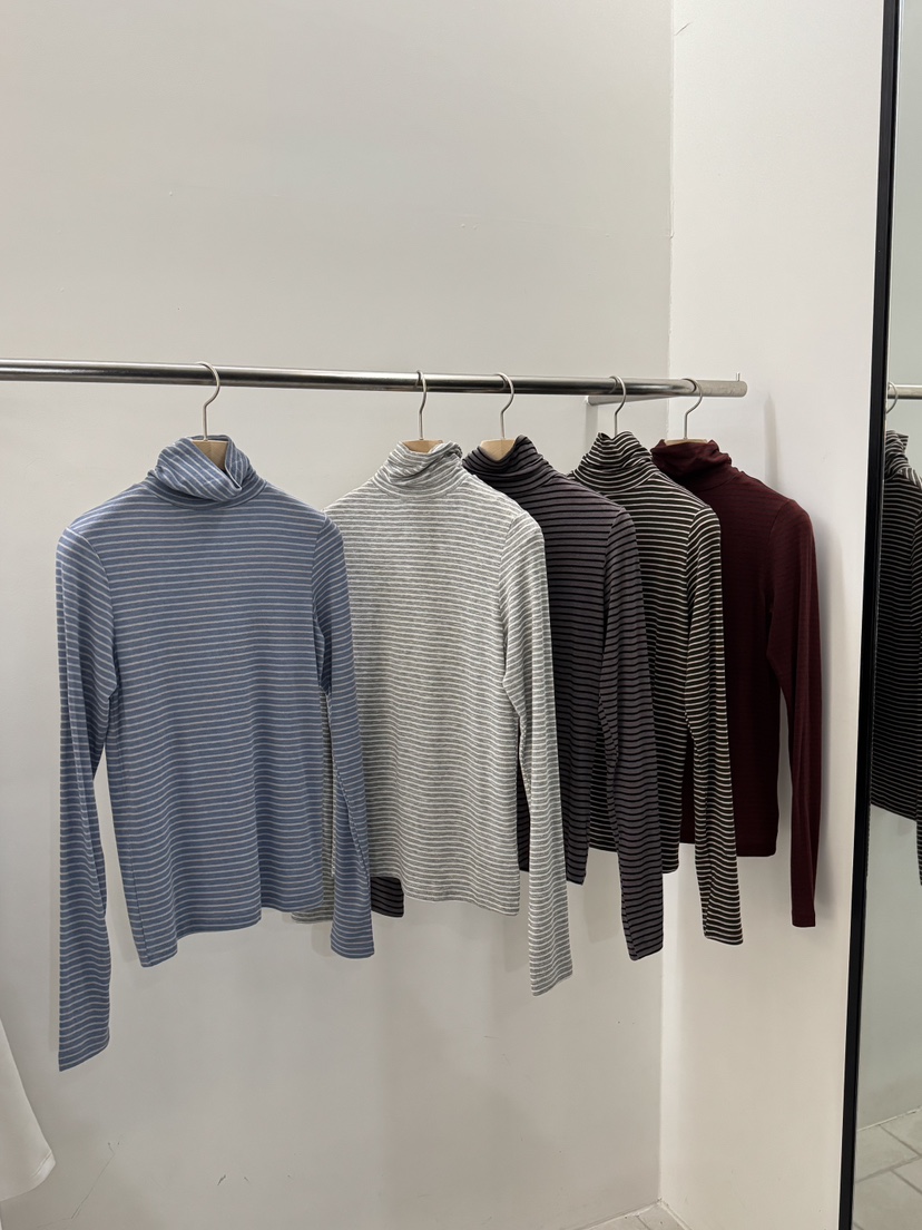 REGULARLY/PLACOR東大門㊣實拍女裝新款人氣熱賣長袖T恤條紋REGULARLY/PLACOR長袖T恤