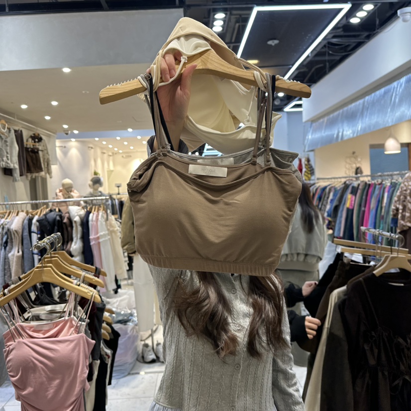 HIPTIQUE東大門㊣直郵女士新款職業人氣休閑熱賣吊帶背心棉質HIPTIQUE吊帶/背心圖色3