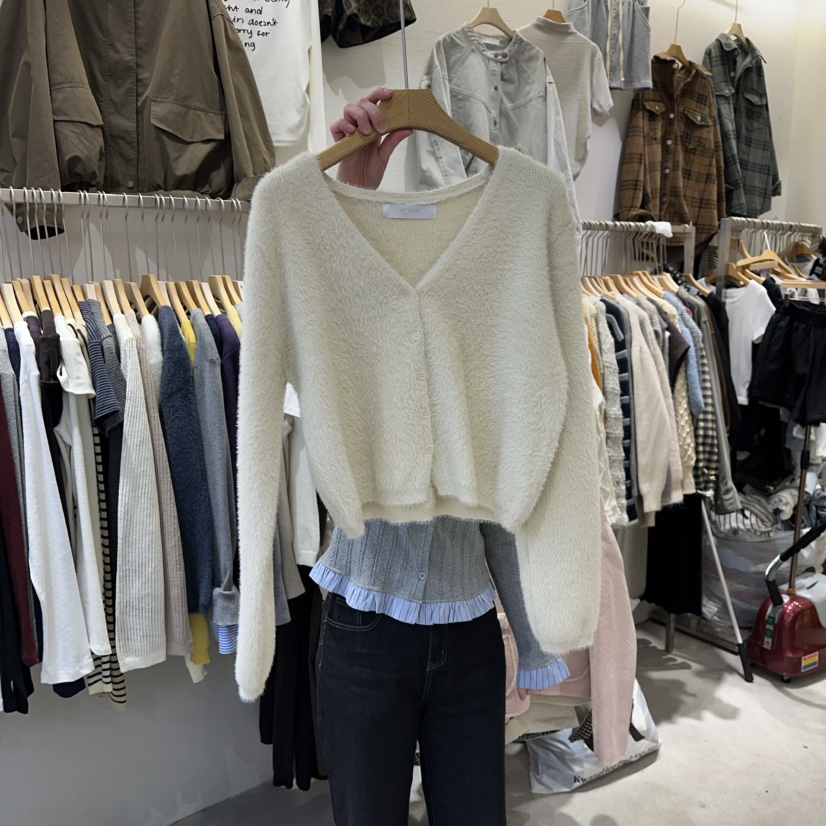 HIPTIQUE韓國代購㊣女士新品推薦時尚休閑熱賣職業針織衫開衫HIPTIQUE針織衫圖色3