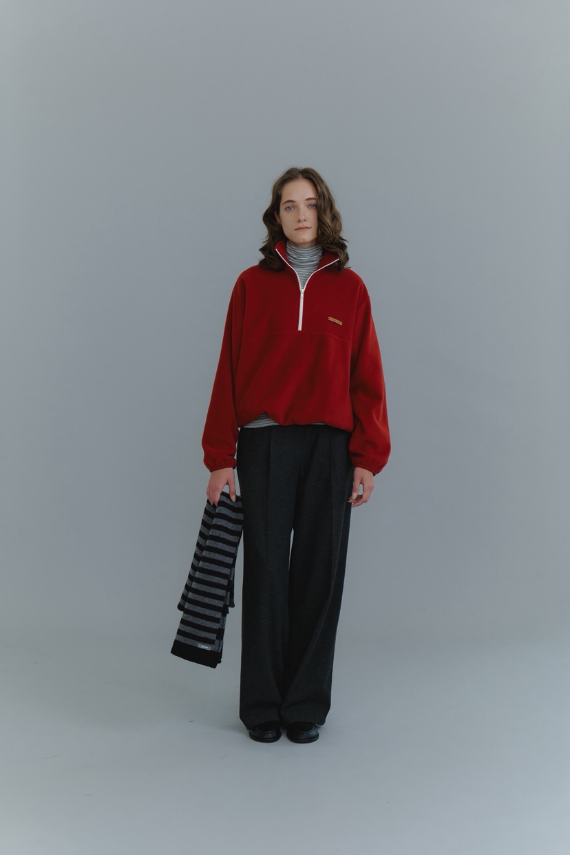 REGULARLY/PLACOR韓國代購㊣女裝新品25秋冬時尚衛衣抓絨拉鏈REGULARLY/PLACOR衛衣