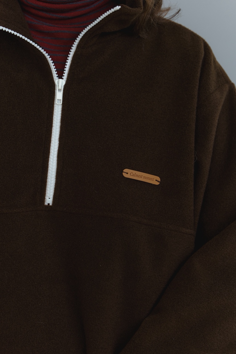 REGULARLY/PLACOR韓國代購㊣女裝新品25秋冬時尚衛衣抓絨拉鏈REGULARLY/PLACOR衛衣