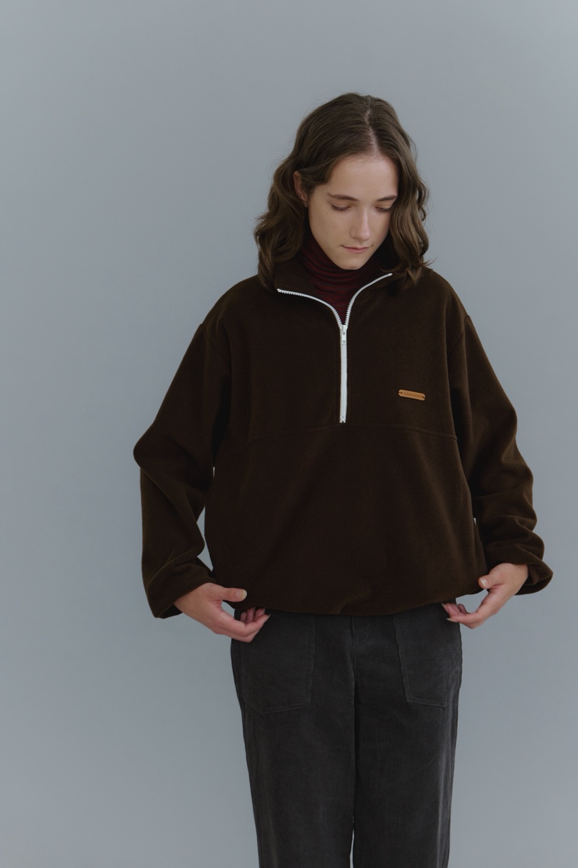 REGULARLY/PLACOR韓國代購㊣女裝新品25秋冬時尚衛衣抓絨拉鏈REGULARLY/PLACOR衛衣