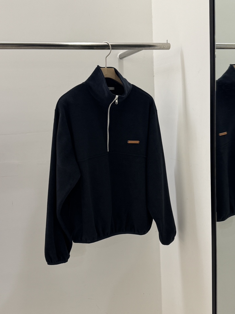 REGULARLY/PLACOR韓國代購㊣女裝新品25秋冬時尚衛衣抓絨拉鏈REGULARLY/PLACOR衛衣圖色3