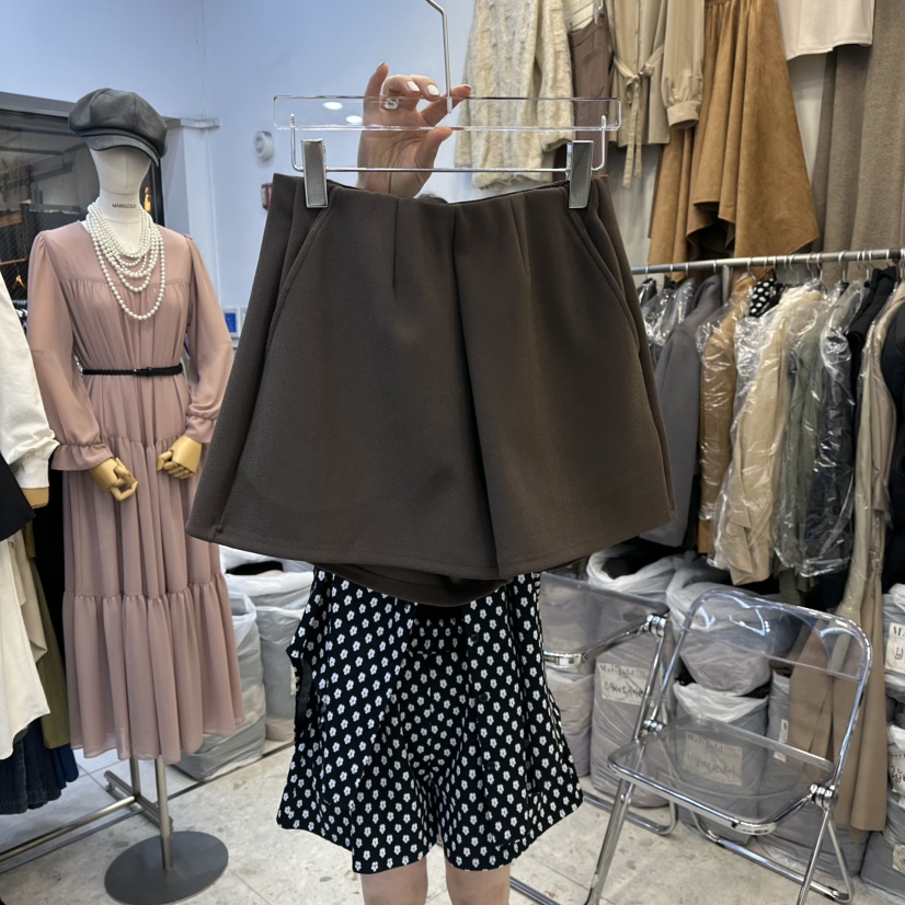 MARIGOLD東大門㊣實拍女裝新品熱賣職業推薦人氣時尚休閑短褲MARIGOLD短褲圖色2