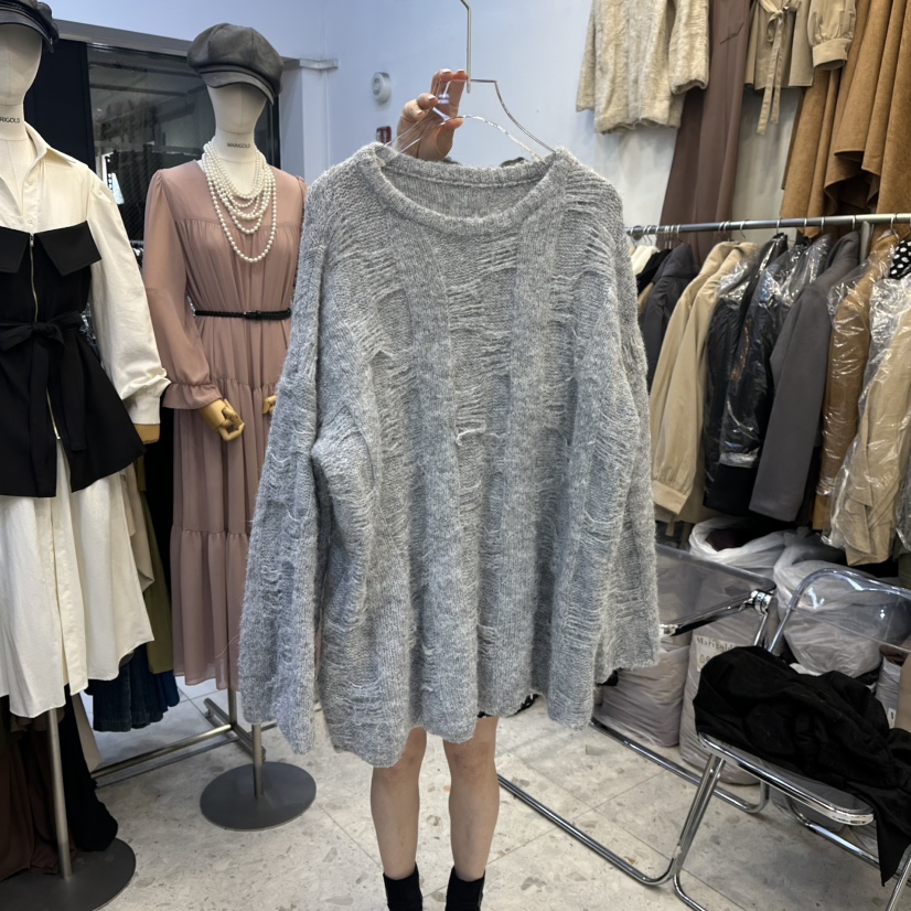 MARIGOLD東大門㊣直郵女裝新款時尚休閑25秋冬職業熱賣針織衫MARIGOLD針織衫圖色2