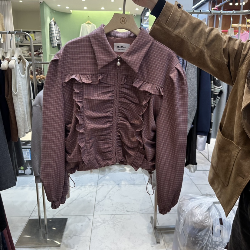 THE MOST-Q東大門㊣實拍女士新款休閑職業推薦時尚25秋冬夾克THE MOST夾克圖色1