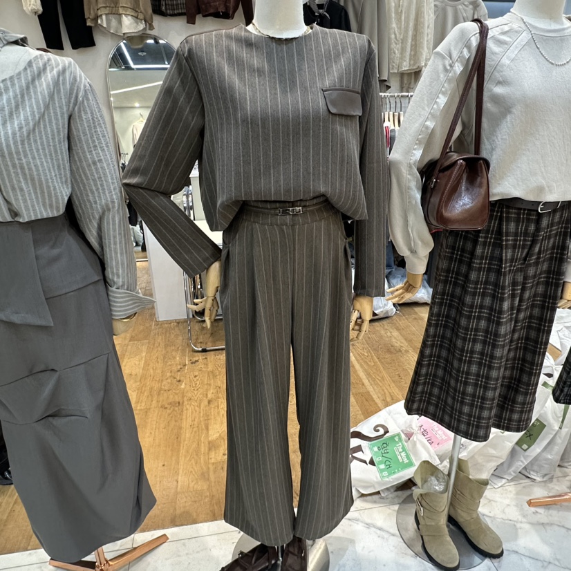 THE MOST-Q東大門㊣代購女裝新款人氣推薦休閑套裝兩件套THE MOST套裝圖色2