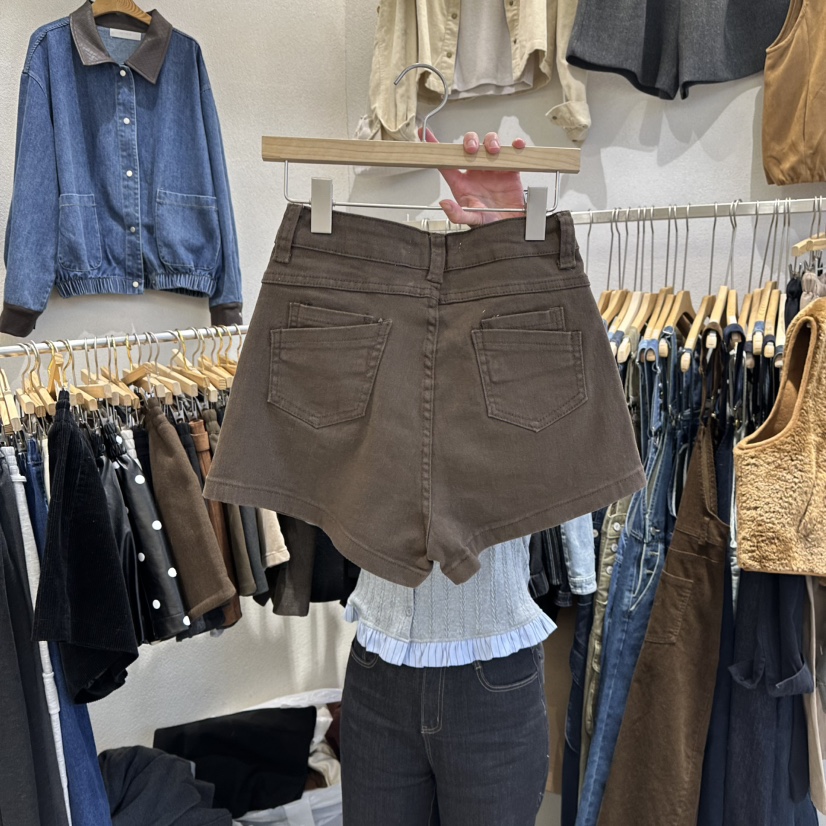 HIPTIQUE東大門㊣實拍女裝新品職業推薦人氣休閑時尚熱賣短褲HIPTIQUE短褲