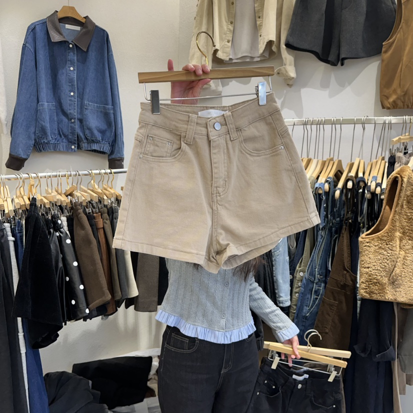 HIPTIQUE東大門㊣實拍女裝新品職業推薦人氣休閑時尚熱賣短褲HIPTIQUE短褲圖色1