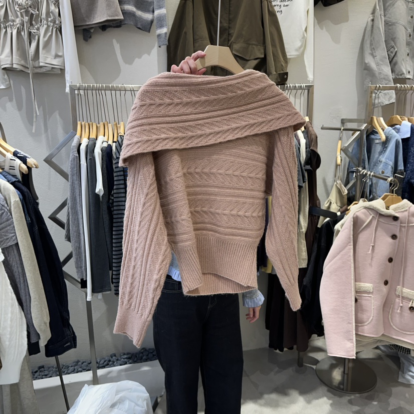 HIPTIQUE韓國直郵㊣女裝新款休閑25秋冬職業人氣熱賣針織衫HIPTIQUE針織衫