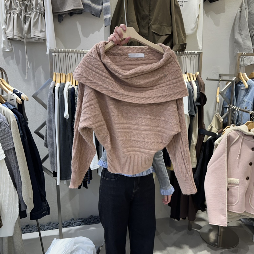 HIPTIQUE韓國直郵㊣女裝新款休閑25秋冬職業人氣熱賣針織衫HIPTIQUE針織衫圖色3