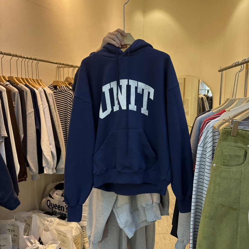 AND FLOYD東大門㊣實拍女士新品時尚推薦25秋冬熱賣衛衣加絨stunning and Floyd衛衣圖色4