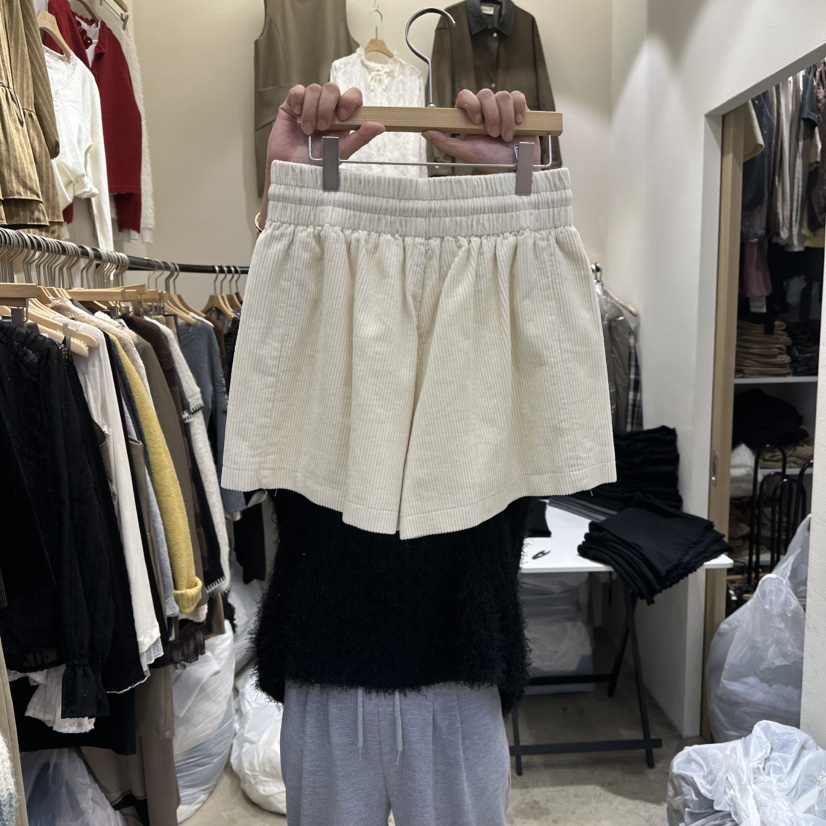 HOLYBANANA東大門㊣實拍女裝新品時尚人氣推薦25秋冬職業短褲groovy.H/HOLYBANANA短褲