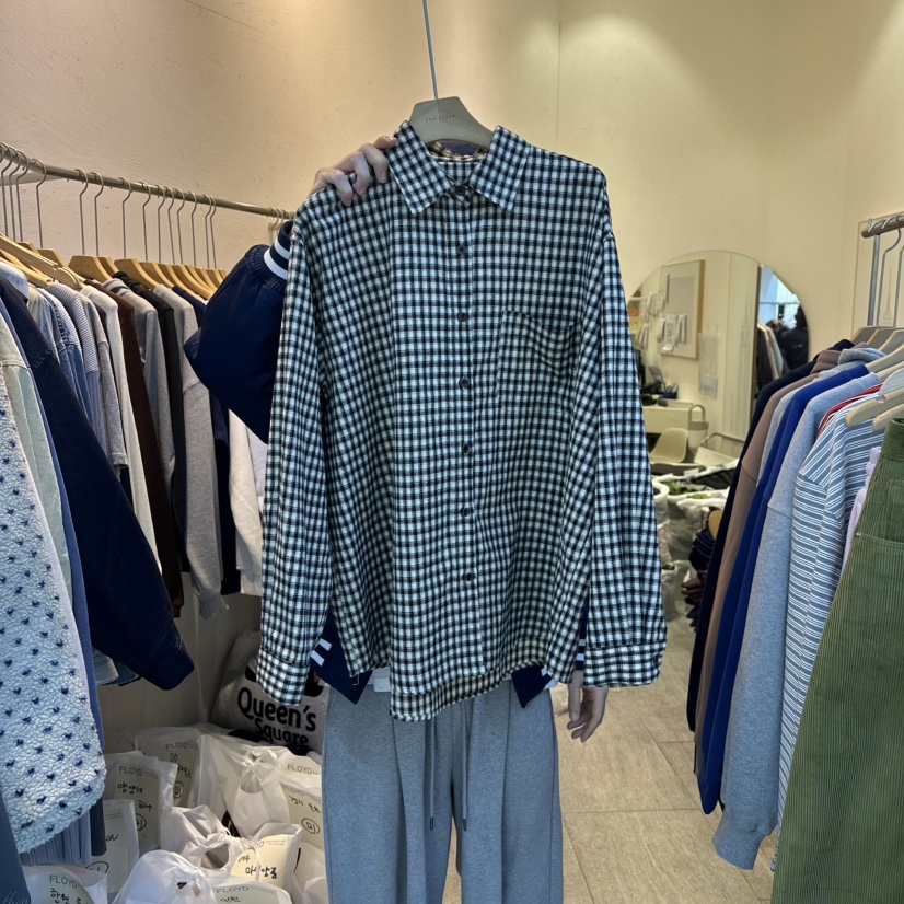 AND FLOYD東大門㊣直郵女士新款職業25秋冬時尚襯衫蕾絲衫stunning and Floyd襯衫/蕾絲衫圖色1