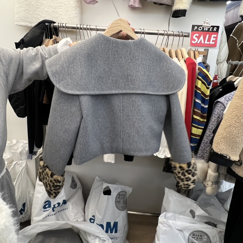 BEEN-A韓國直郵㊣女裝新品職業休閑人氣時尚推薦25秋冬夾克BEEN-A夾克