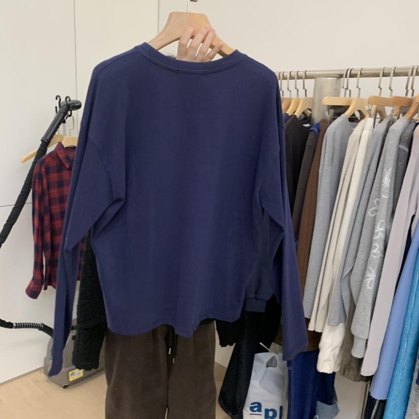 DOHWAJI韓國直郵㊣女士新品時尚職業熱賣休閑25秋冬長袖T恤DOHWAJI長袖T恤