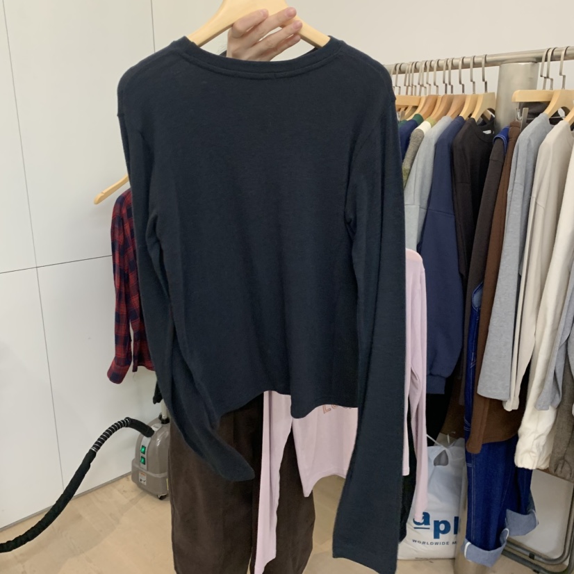 DOHWAJI韓國代購㊣女士新品時尚職業人氣25秋冬推薦長袖T恤DOHWAJI長袖T恤