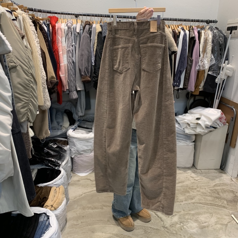 ALMOND PEPE韓國直郵㊣女裝新款時尚人氣休閑職業25秋冬休閑褲ALMOND PEPE休閑褲