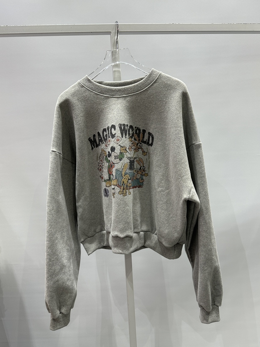 HEXX韓國代購㊣女裝新品時尚25秋冬推薦休閑職業熱賣衛衣加絨THE HEXX衛衣圖色1