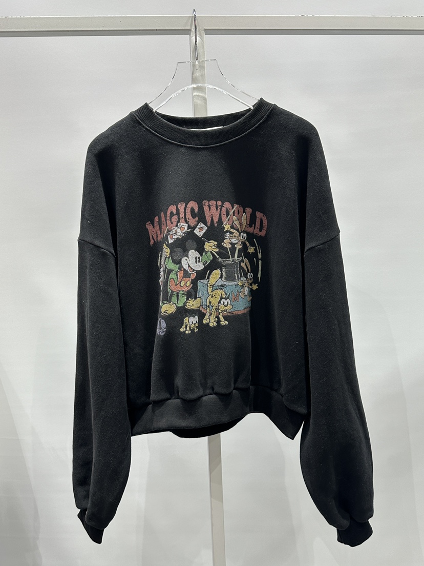 HEXX韓國代購㊣女裝新品時尚25秋冬推薦休閑職業熱賣衛衣加絨THE HEXX衛衣圖色2