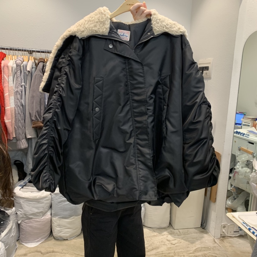 ALMOND PEPE東大門㊣代購女士新品人氣休閑職業時尚夾克棉ALMOND PEPE夾克圖色2