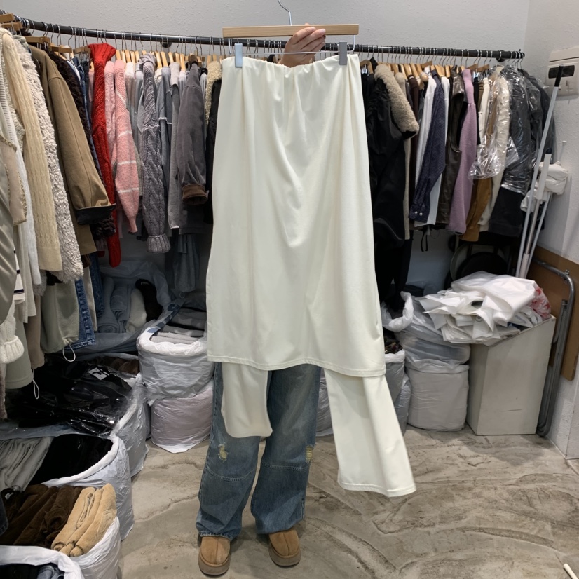 ALMOND PEPE東大門㊣直郵女士新款時尚熱賣25秋冬職業裙褲ALMOND PEPE裙褲