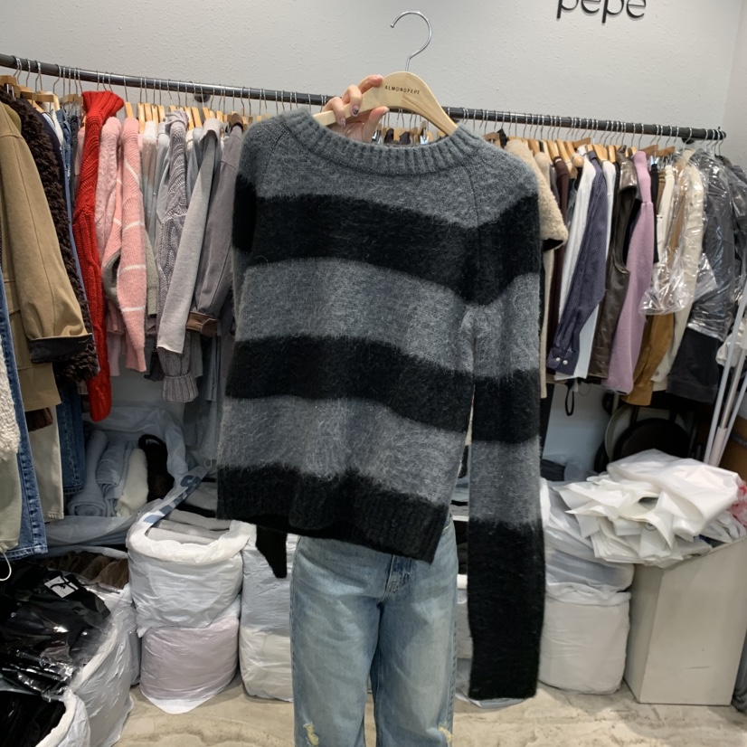 ALMOND PEPE韓國直郵㊣女士新款休閑25秋冬時尚推薦針織衫ALMOND PEPE針織衫圖色3