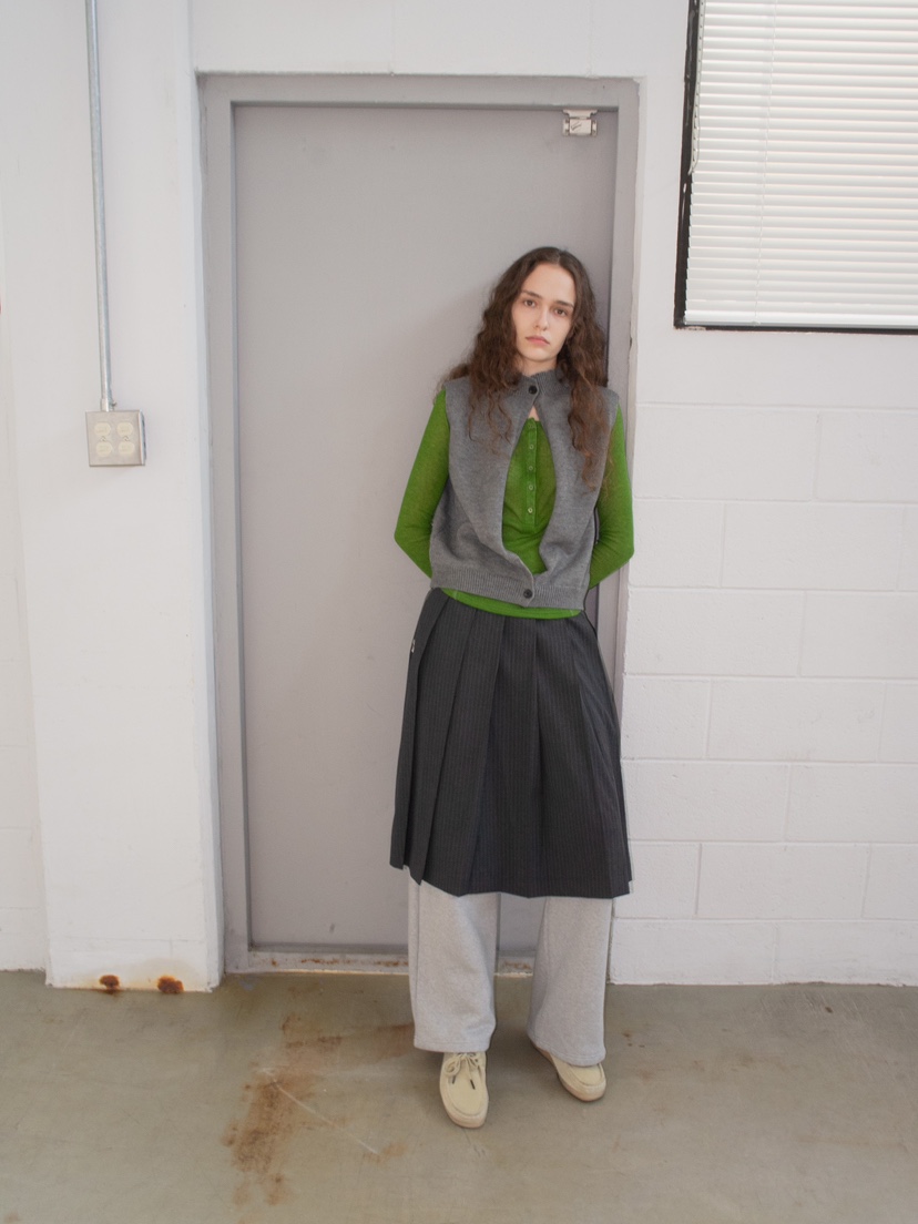 CCW韓國直郵㊣女裝新款休閑人氣推薦時尚25秋冬半身裙中短裙CCW--NYUNYU半身裙/中短裙