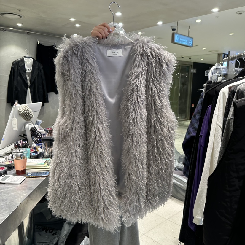 HERTZ-P韓國直郵㊣女裝新款休閑人氣熱賣25秋冬馬甲不含內搭HERTZ-P馬甲圖色1