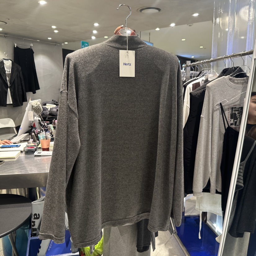 HERTZ-P東大門㊣實拍女裝新品職業人氣休閑25秋冬長袖T恤假兩件HERTZ-P長袖T恤