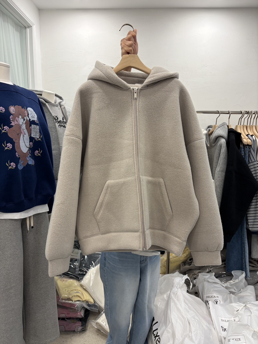 DELICATE韓國代購㊣女士新款職業人氣推薦25秋冬時尚熱賣夾克DELICATE夾克圖色2