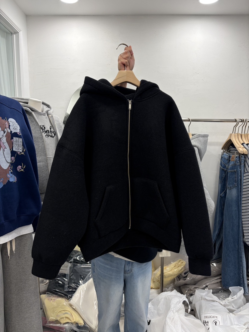 DELICATE韓國代購㊣女士新款職業人氣推薦25秋冬時尚熱賣夾克DELICATE夾克圖色4