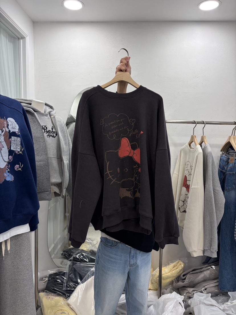 DELICATE韓國直郵㊣女士新款熱賣休閑職業人氣時尚25秋冬衛衣DELICATE衛衣圖色3