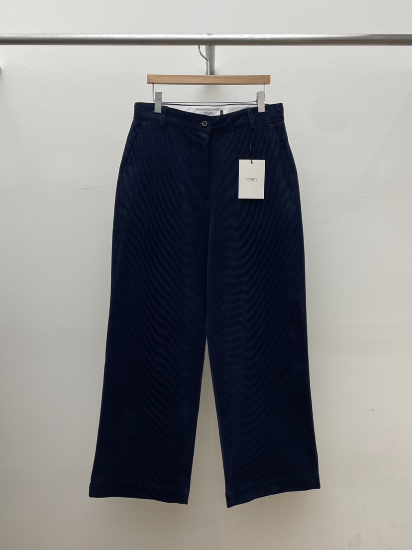 COMETE東大門㊣代購女士新品職業人氣時尚25秋冬休閑褲燈心絨COMETE休閑褲圖色2