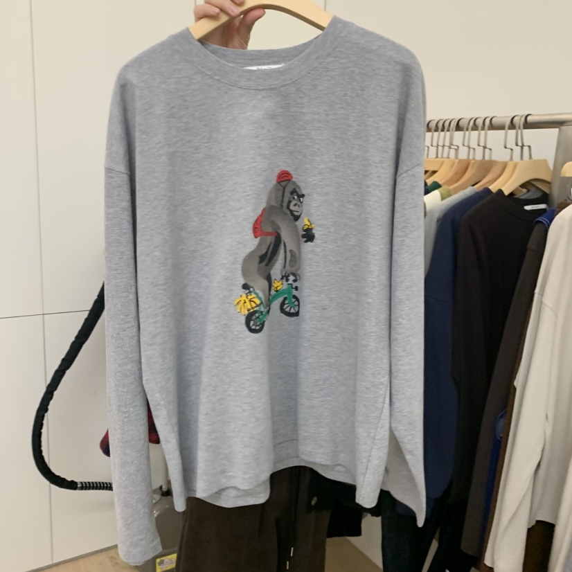 DOHWAJI東大門㊣實拍女裝新品25秋冬推薦職業人氣時尚長袖T恤DOHWAJI長袖T恤圖色2