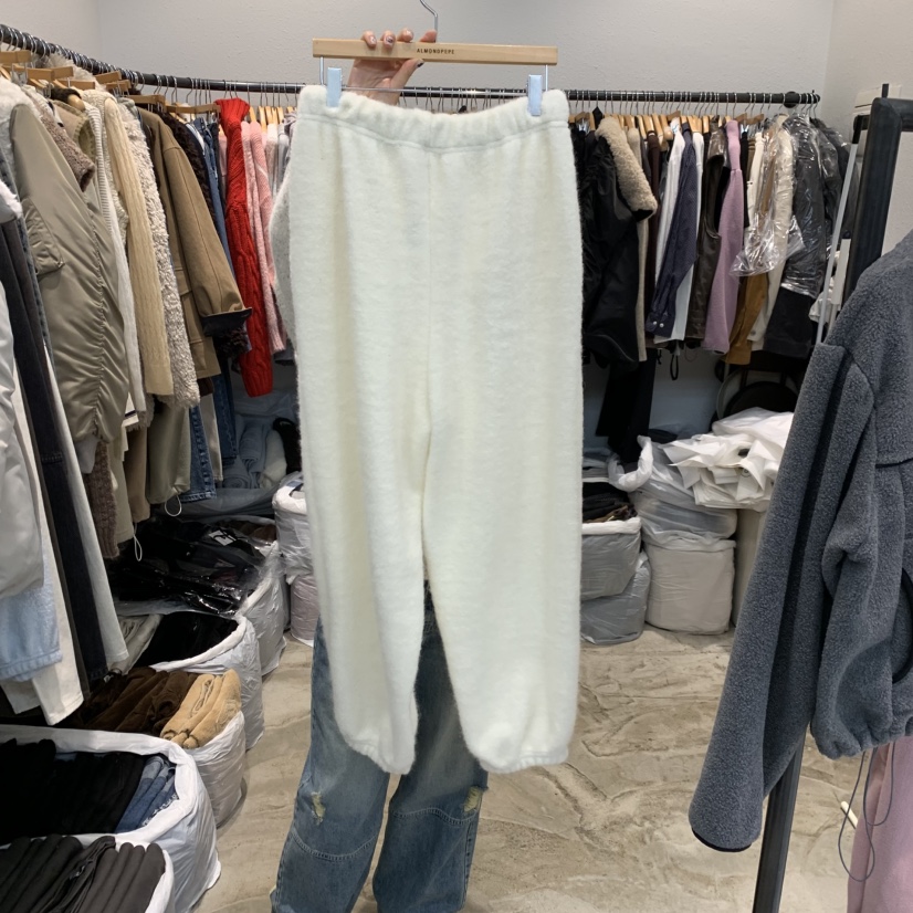 ALMOND PEPE東大門㊣代購女士新品職業25秋冬人氣休閑休閑褲ALMOND PEPE休閑褲