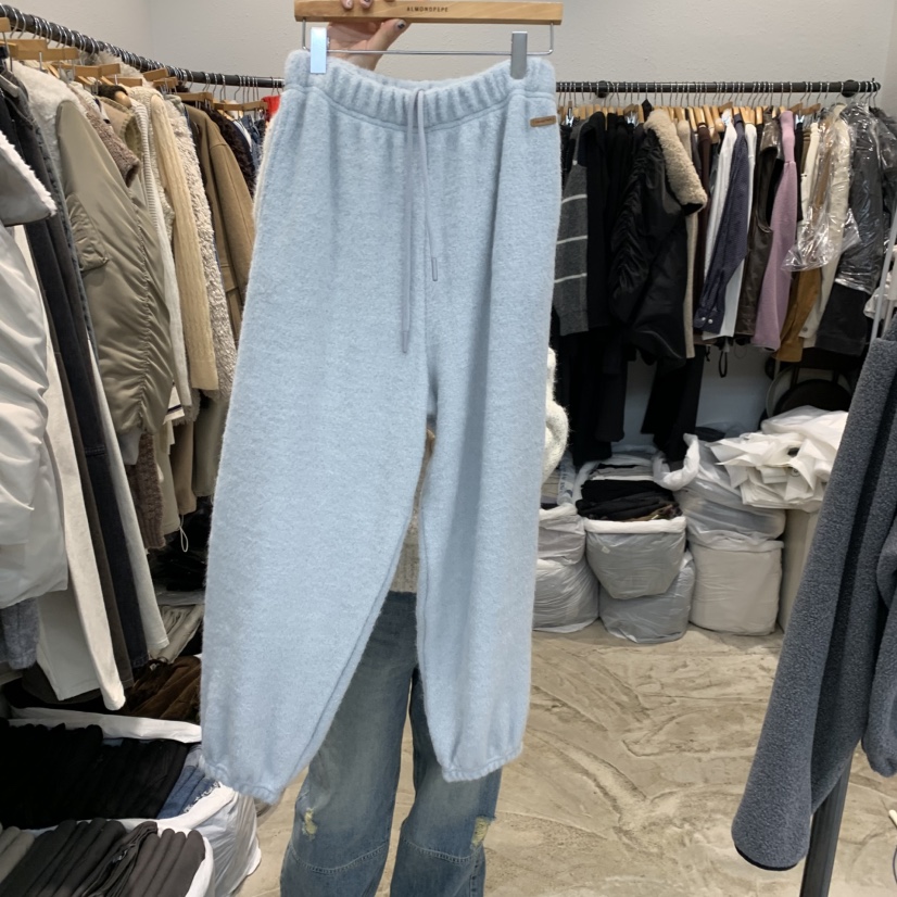 ALMOND PEPE東大門㊣代購女士新品職業25秋冬人氣休閑休閑褲ALMOND PEPE休閑褲圖色3