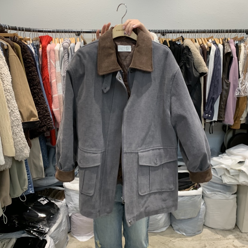 ALMOND PEPE東大門㊣直郵女士新款職業時尚熱賣人氣夾克棉ALMOND PEPE夾克圖色2