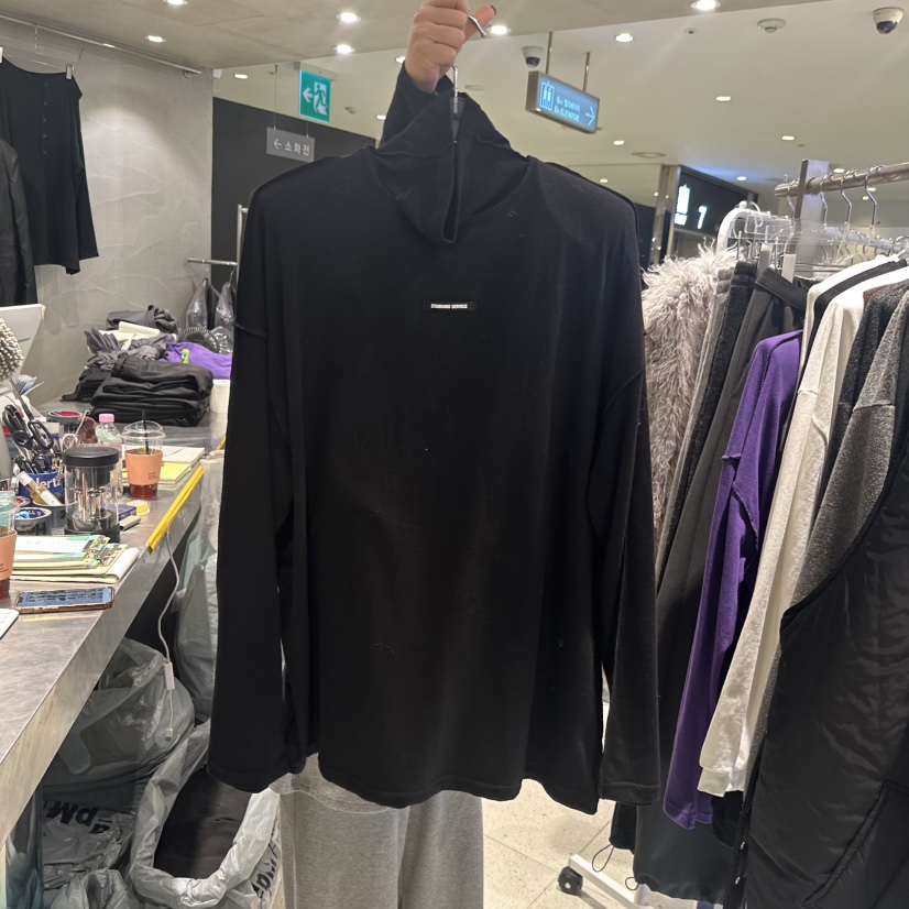 HERTZ-P韓國代購㊣女士新款推薦職業25秋冬時尚熱賣長袖T恤HERTZ-P長袖T恤圖色2