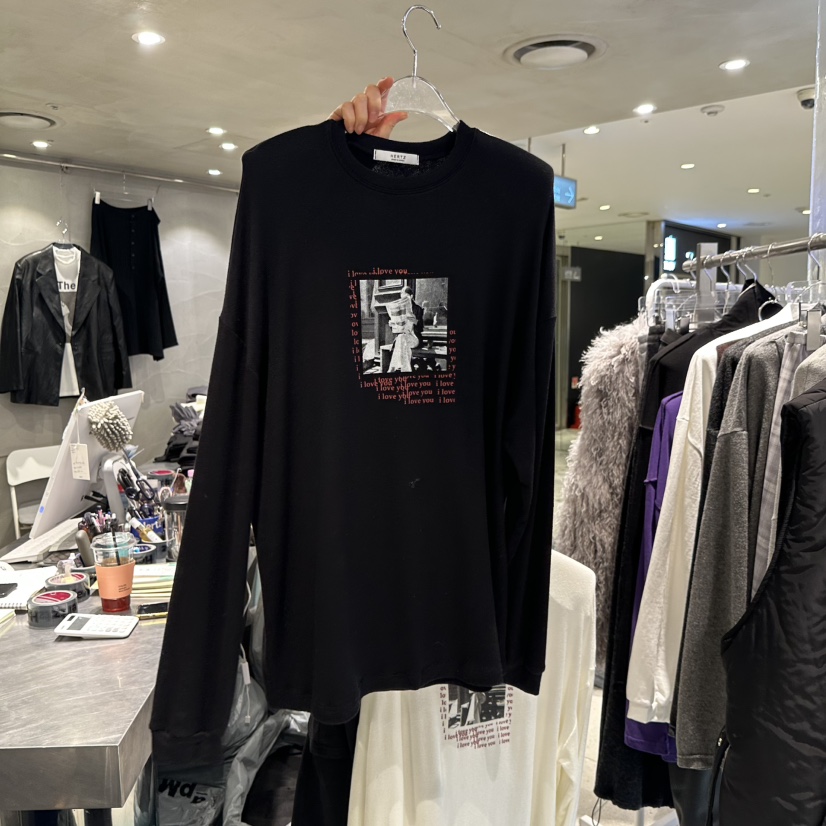 HERTZ-P韓國直郵㊣女士新款熱賣人氣推薦職業時尚25秋冬長袖T恤HERTZ-P長袖T恤圖色2