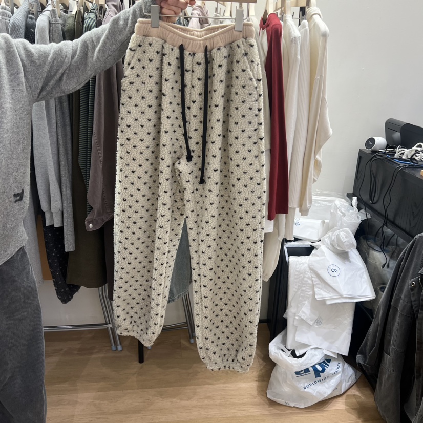 SPAGHETTI東大門㊣實拍女士新品熱賣職業人氣25秋冬休閑休閑褲spaghetti休閑褲圖色1