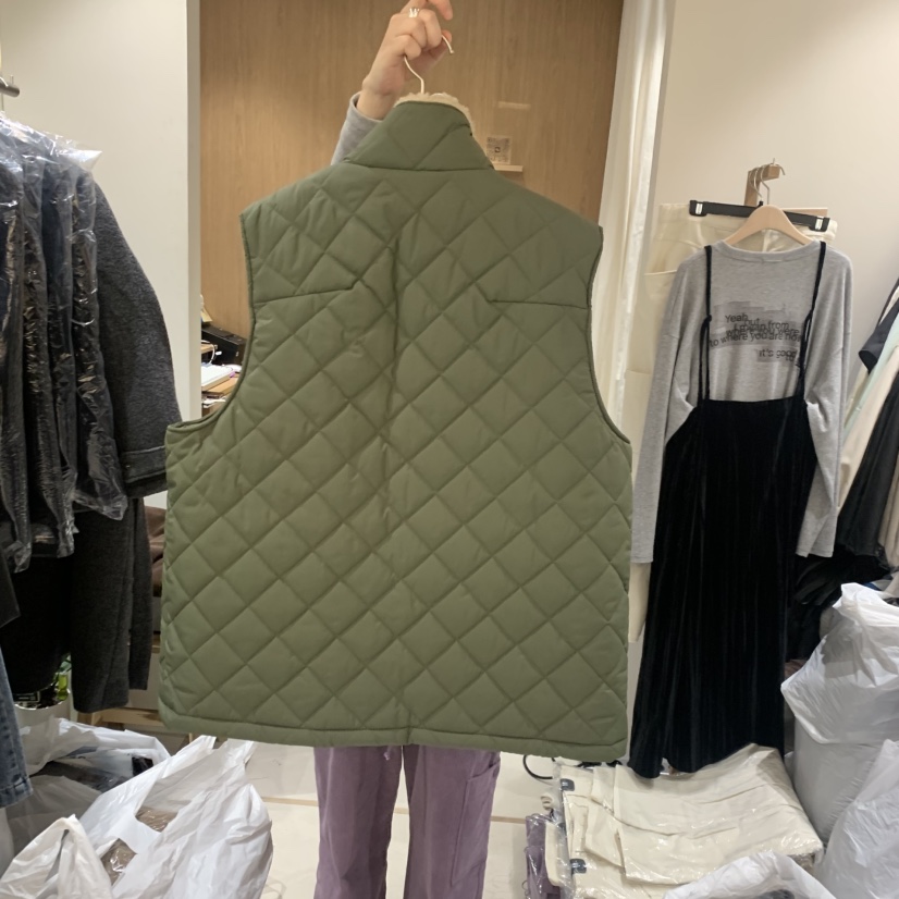 HOWFF韓國直郵㊣女士新品人氣推薦時尚職業25秋冬熱賣休閑馬甲HOWFF馬甲