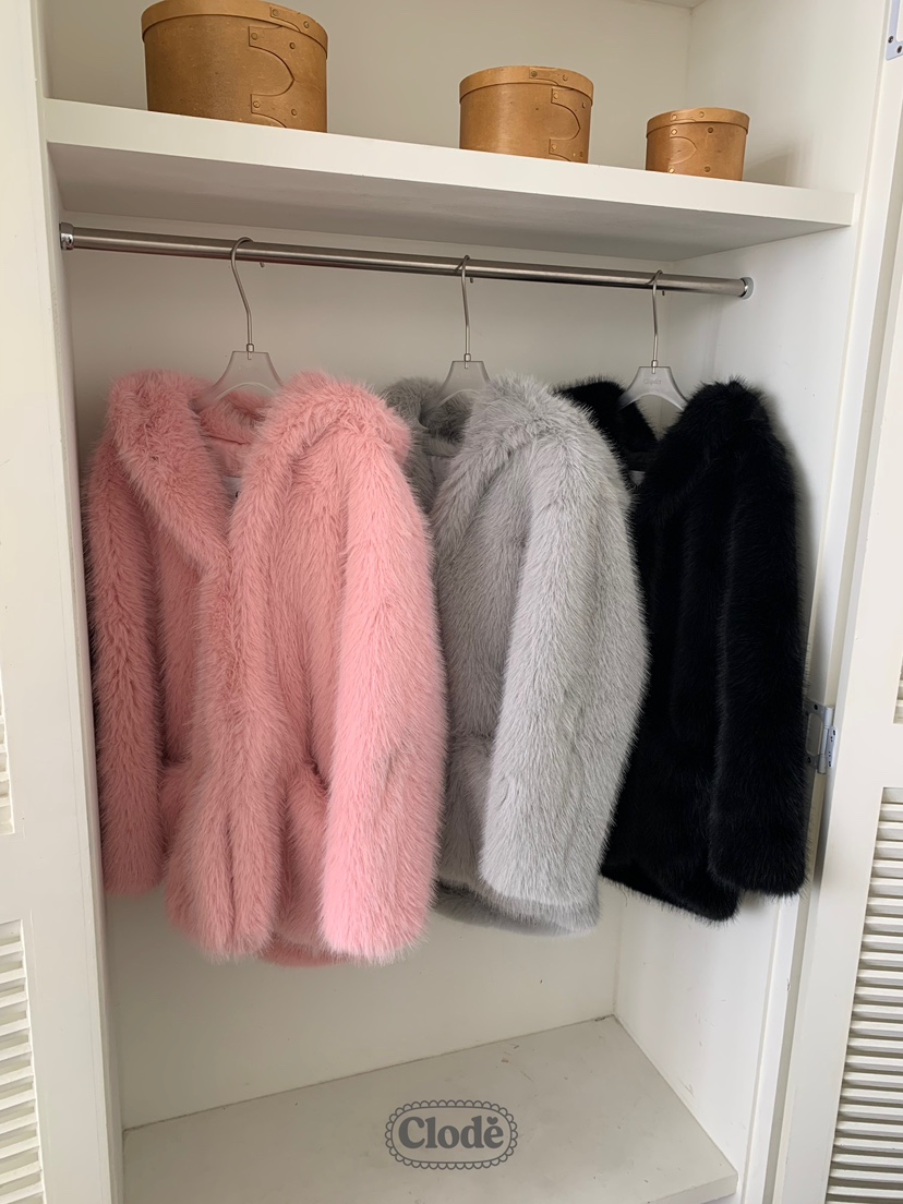 CLODE韓國直郵㊣女裝新品職業時尚人氣熱賣推薦25秋冬短款大衣CLODE短款大衣